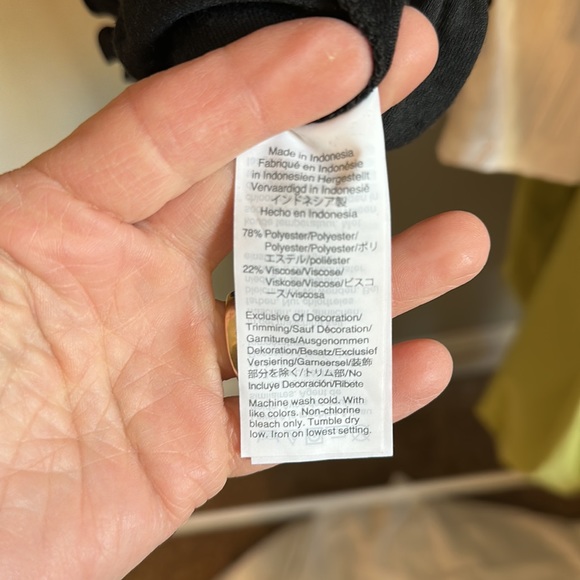 MADEWELL CLIP DOT SMOCKED CROSSOVER SHIRT SIZE S - Picture 11 of 11